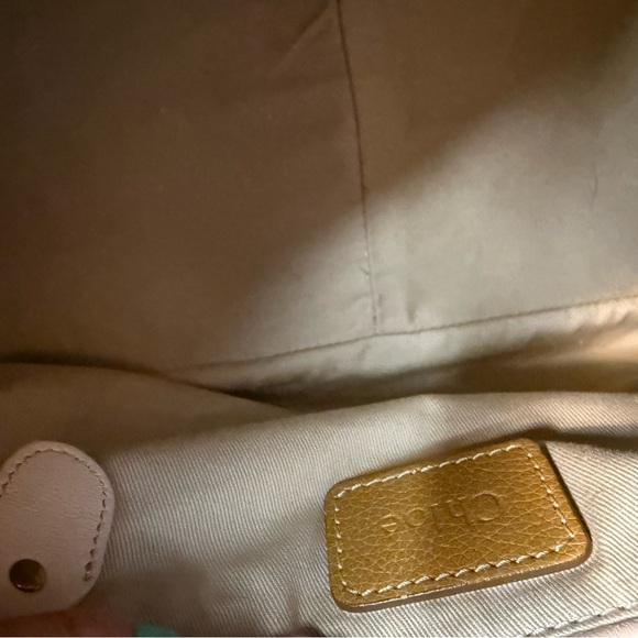 Chloe Mustard Leather Shoulder Bag - Picture 12 of 14